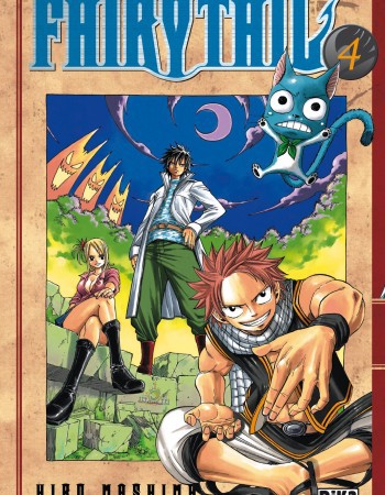 ebook cover of Fairy Tail T04, by Hiro Mashima
