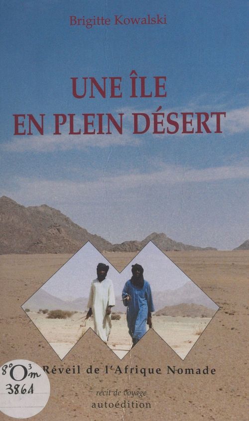ebook cover of Une île en plein désert, by Brigitte Kowalski