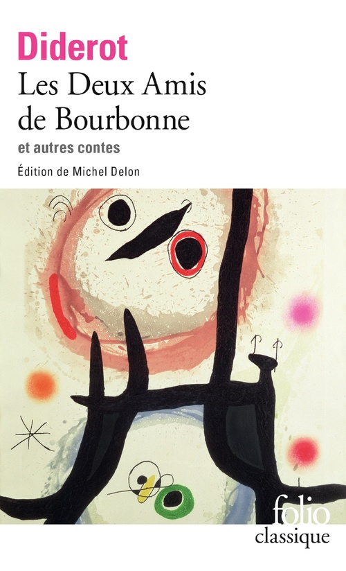 Couverture ebook de Les Deux Amis de Bourbonne et autres contes, de Denis Diderot