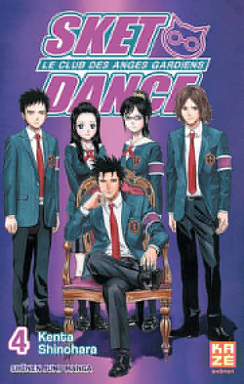 Couverture ebook de Sket Dance T04, de Kenta Shinohara