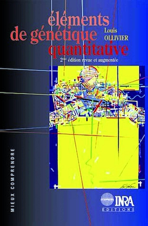 Couverture ebook de Eléments de génétique quantitative, de Louis Ollivier
