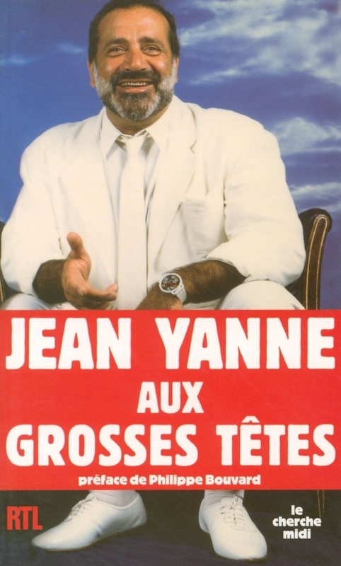 Couverture ebook de Jean Yanne aux grosses têtes, de Jean Yanne