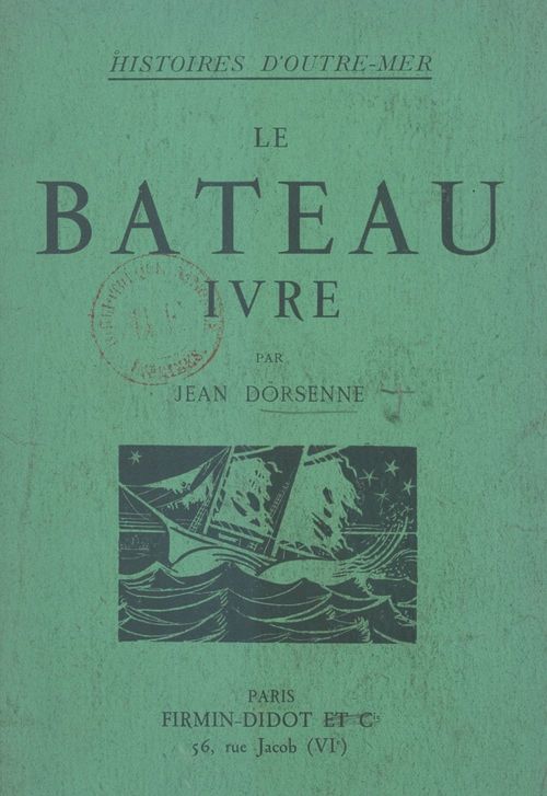 Couverture ebook de Le bateau ivre, de Jean Dorsenne