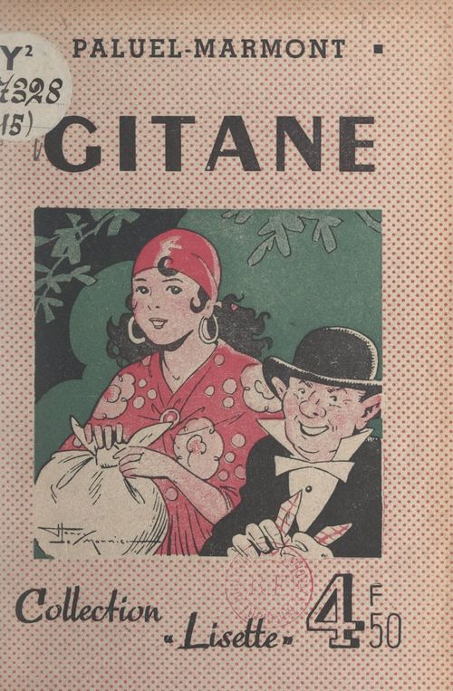 ebook cover of Gitane, by Paluel-Marmont