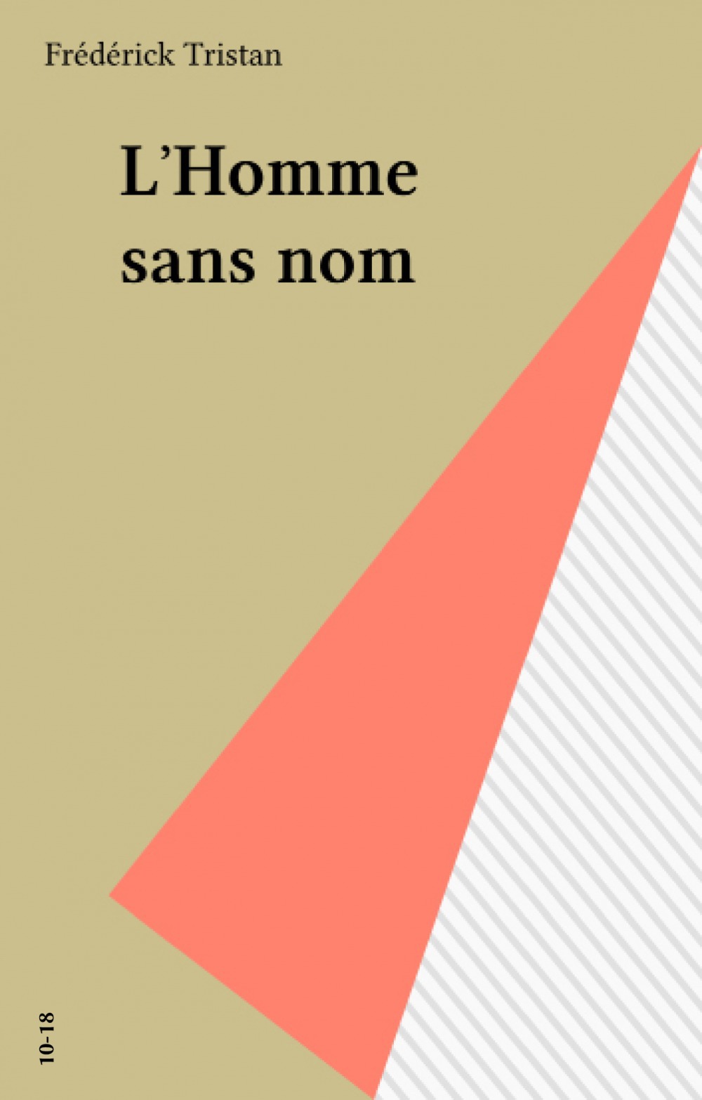 Couverture ebook de L'Homme sans nom, de Tristan/F