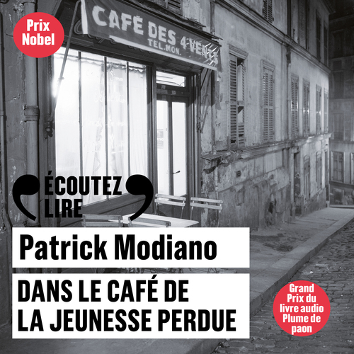 audiobook cover of Dans le café de la jeunesse perdue, by Patrick Modiano