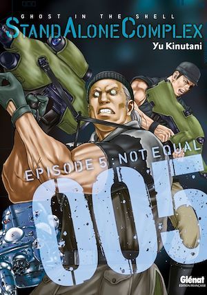 ebook cover of The Ghost in the shell - Stand Alone Complex - Tome 05, by Yu Kinutani, Shirow Masamune