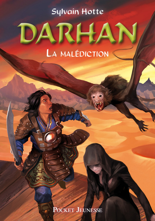 ebook cover of Darhan - tome 4 La malédiction, by Sylvain Hotte