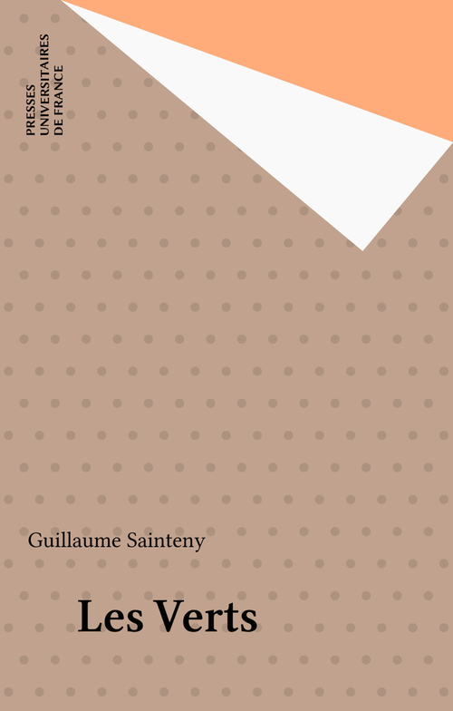 Couverture ebook de Les Verts, de Guillaume Sainteny