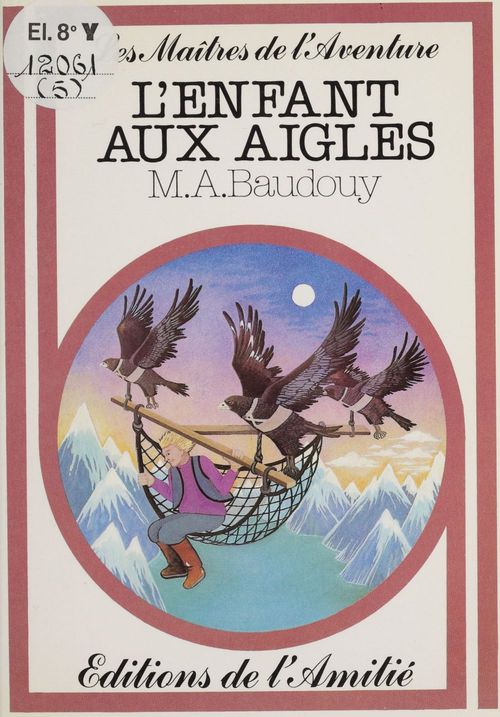 Couverture ebook de L'enfant aux aigles, de Baudouy