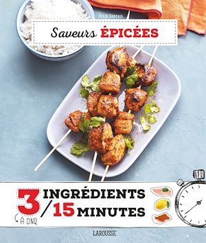 ebook cover of Saveurs épicées, by Julie Soucail