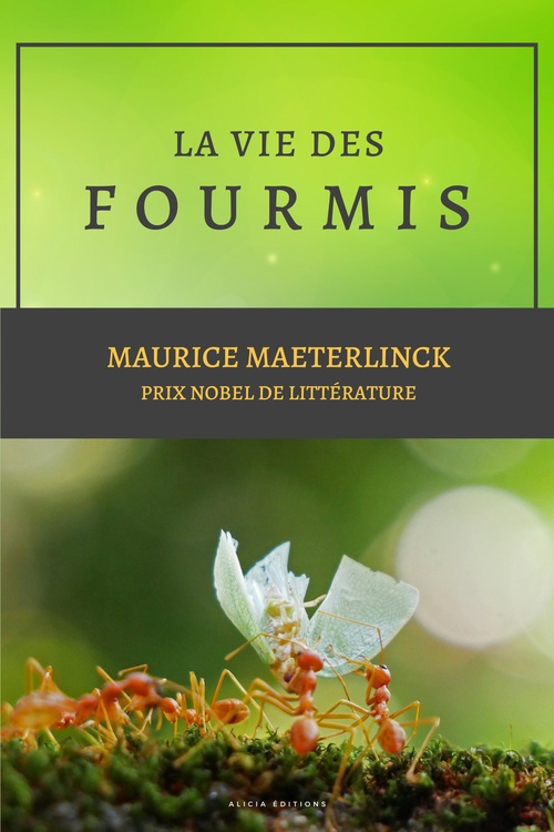 Couverture ebook de La vie des fourmis, de Maurice Maeterlinck