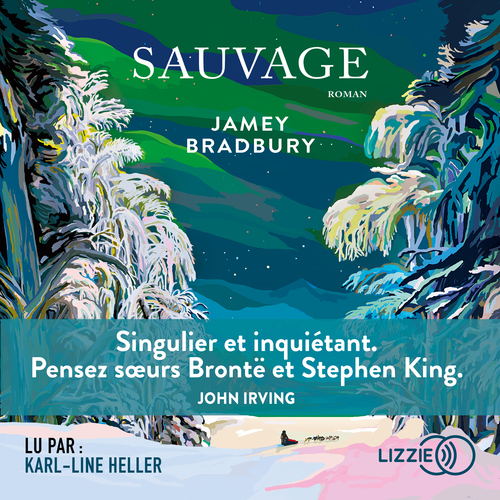 audiobook cover of Sauvage, by Jamey Bradbury