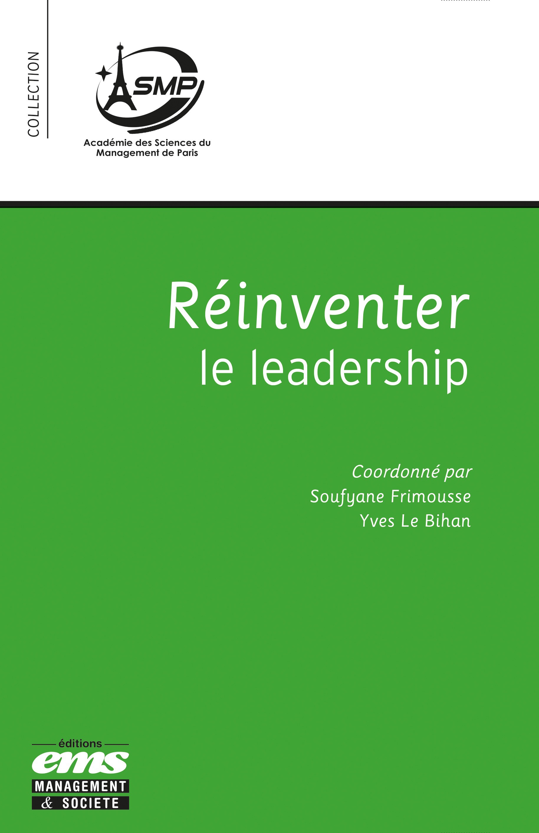 ebook cover of Réinventer le leadership, by Soufyane Frimousse, Yves Le Bihan