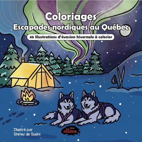 ebook cover of Escapades nordiques au Québec, by De Susini Shirley