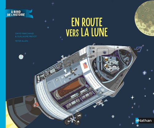 ebook cover of En route vers la lune, by David Marchand, Guillaume Prévôt, Peter Allen