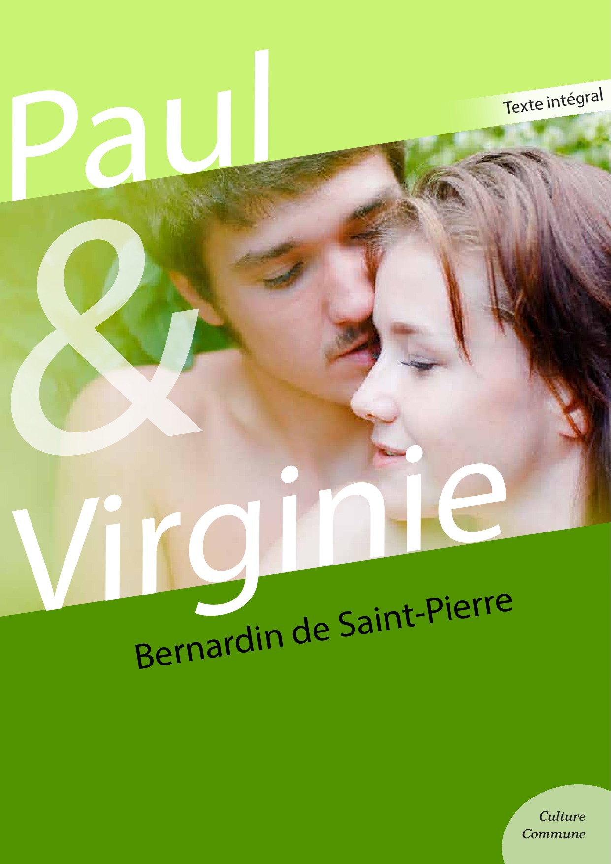 ebook cover of Paul et Virginie, by Henri Bernardin de saint-pierre