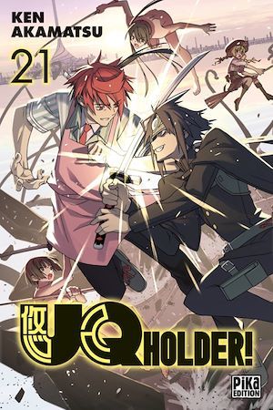 ebook cover of UQ Holder! T21, by Ken Akamatsu
