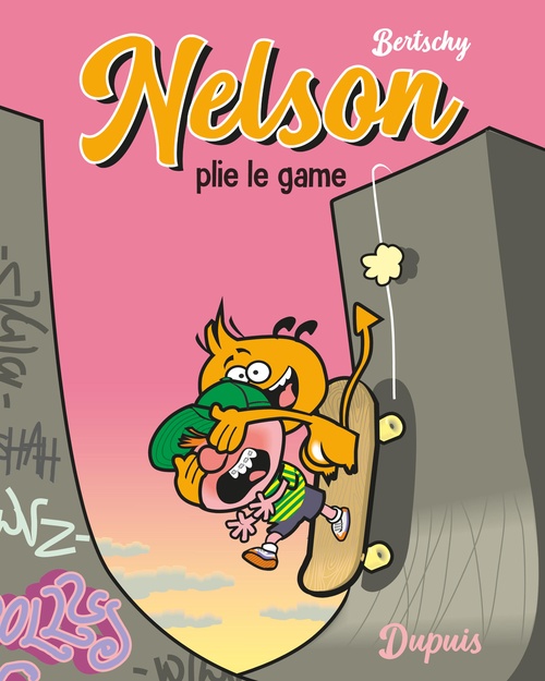 Couverture ebook de Nelson - Petit Format - Tome 4 - Plie le game, de Bertschy