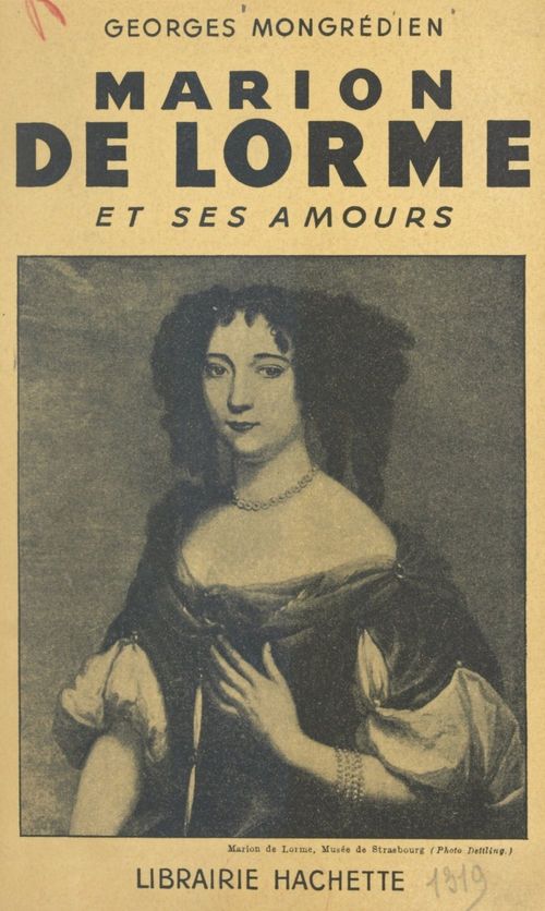 ebook cover of Marion de Lorme et ses amours, by Georges Mongredien