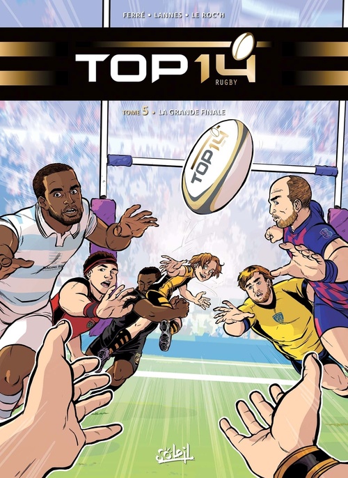 ebook cover of TOP 14 T05 - La Grande Finale, by Benjamin Ferré