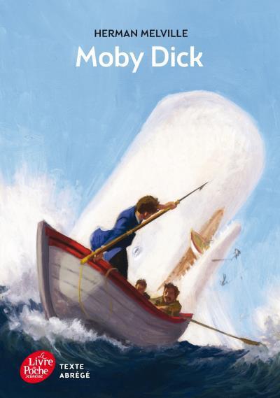 ebook cover of Moby Dick - Texte abrégé, by Herman Melville