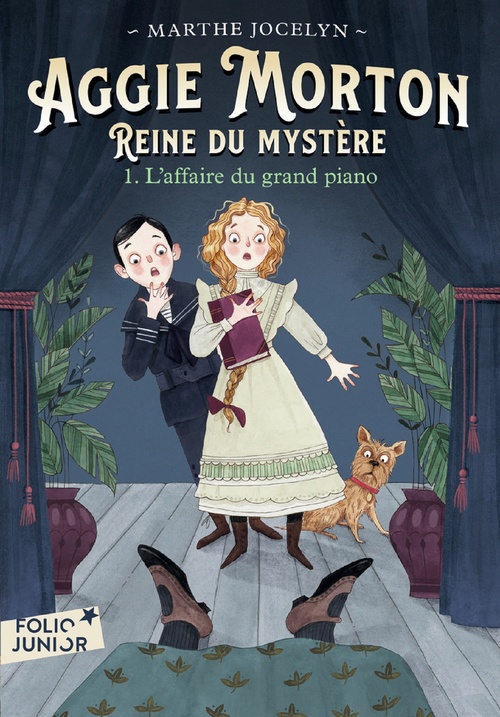 ebook cover of Aggie Morton reine du mystère (Tome 1) - L'affaire du grand piano, by Marthe Jocelyn