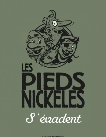 ebook cover of Les Pieds Nickelés s'évadent, by Monsieur René Pellos, Roland de Montaubert
