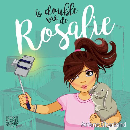 Couverture audiobook de La double vie de Rosalie 1 - Opération Barbie ninja, de Ariane Charland