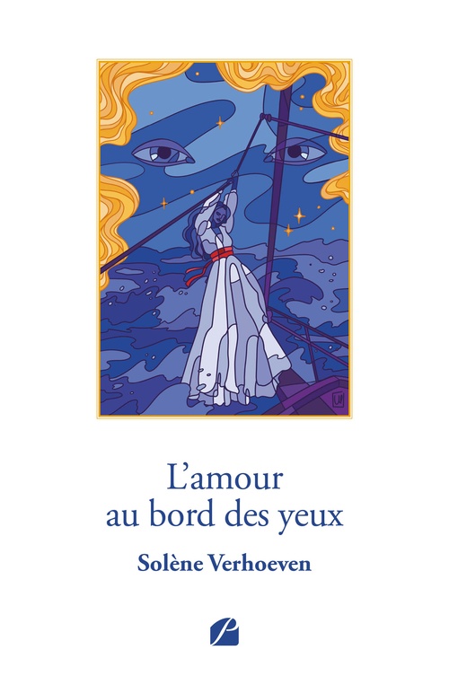 Couverture ebook de L'amour au bord des yeux, de Solène Verhoeven