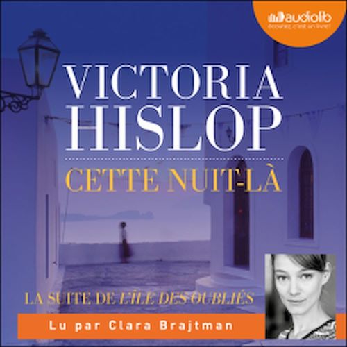 audiobook cover of Cette nuit-là, by Victoria Hislop
