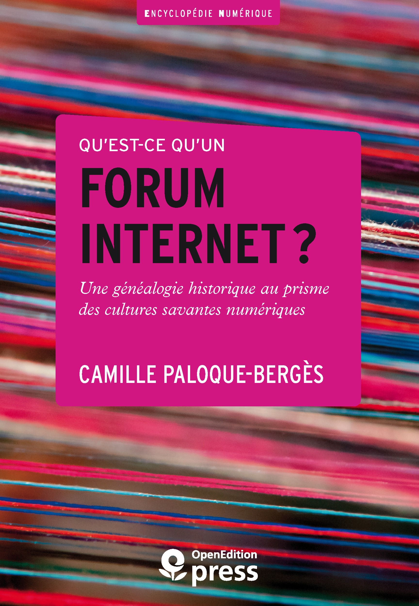 ebook cover of Qu´est-ce qu´un forum internet ?, by Camille Paloque-Berges