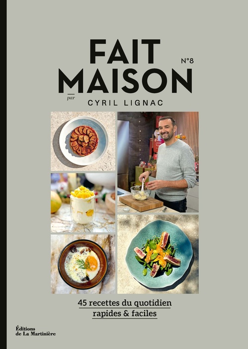 Couverture ebook de Fait maison n°8, de Cyril Lignac