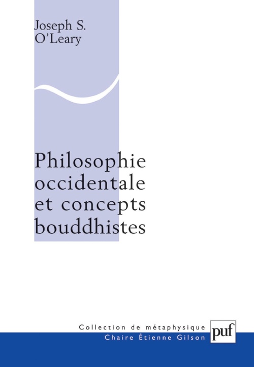 Couverture ebook de Philosophie occidentale et concepts bouddhistes, de Joseph stephen O'leary