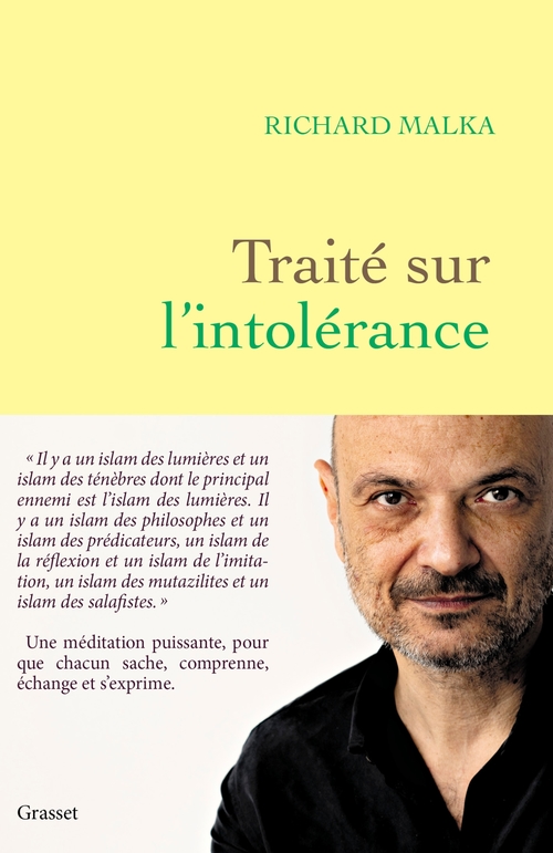 ebook cover of Traité sur l'intolérance, by Richard Malka