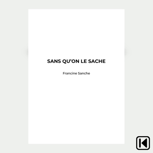 Couverture audiobook de Sans qu´on le sache, de Francine Sanche
