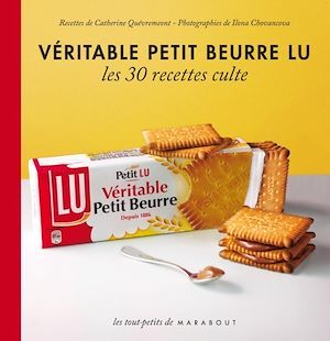 Couverture ebook de Véritable petit beurre Lu, de Catherine Quévremont
