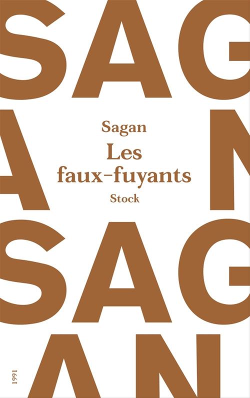 Couverture ebook de Les faux fuyants, de Françoise Sagan