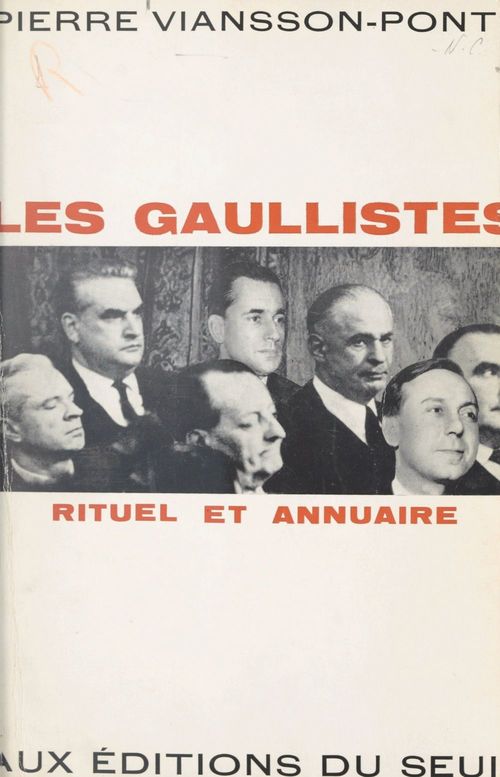 Couverture ebook de Les Gaullistes, de Pierre Viansson-Ponté