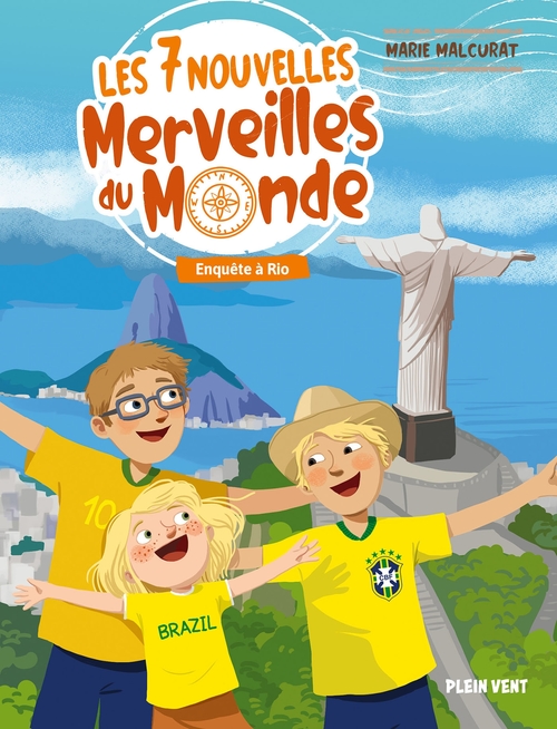 Couverture ebook de Enquête à Rio, de Marie Malcurat