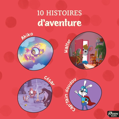 Couverture audiobook de 10 histoires d'aventure, de Collectif