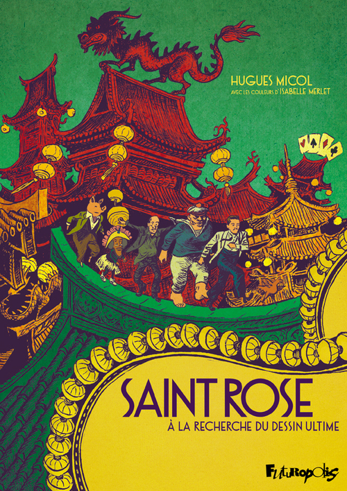 Couverture ebook de Saint Rose. À la recherche du dessin ultime, de Hugues Micol
