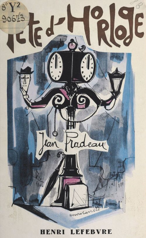 Couverture ebook de Tête d'horloge, de Jean Pradeau