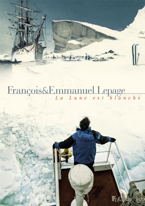 ebook cover of La Lune est blanche, by Emmanuel Lepage, François Lepage