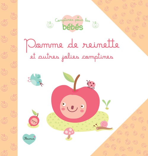 ebook cover of Pomme de reinette et autres jolies comptines, by Elen Lescoat, Laurence Schluth