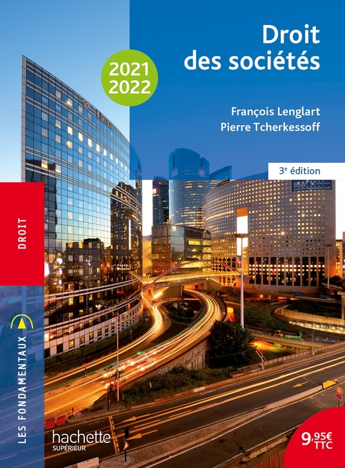 Couverture ebook de Fondamentaux  - Droit des sociétés 2021-2022 - Ebook epub, de François Lenglart, Pierre Tcherkessoff