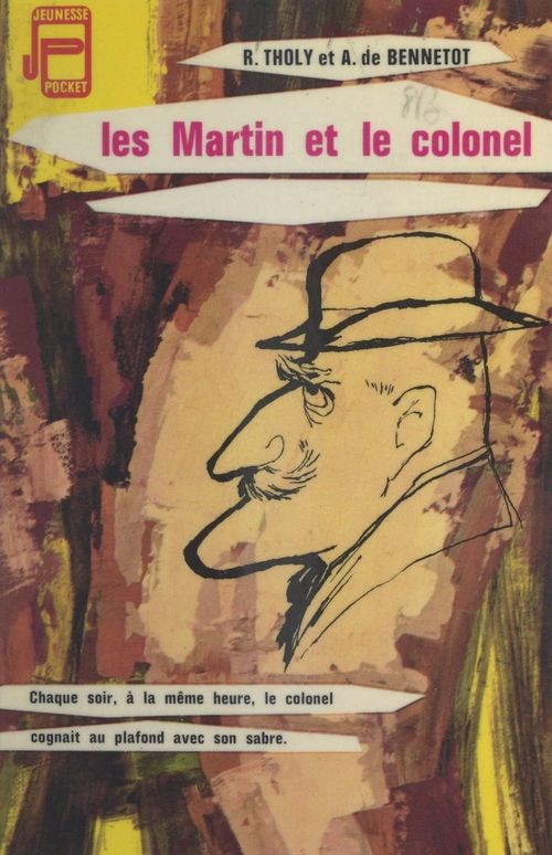 Couverture ebook de Les Martin et le colonel, de Rene Tholy, Arlette De Bennelot