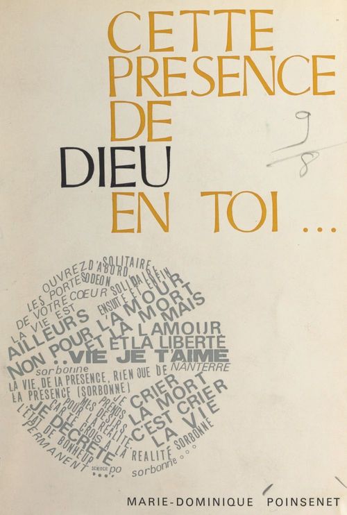 ebook cover of Cette présence de Dieu en toi : Élisabeth Cathez, Soeur Élisabeth de la Trinité, OCD, 1880-1906, by Marie-dominique Ponsenet