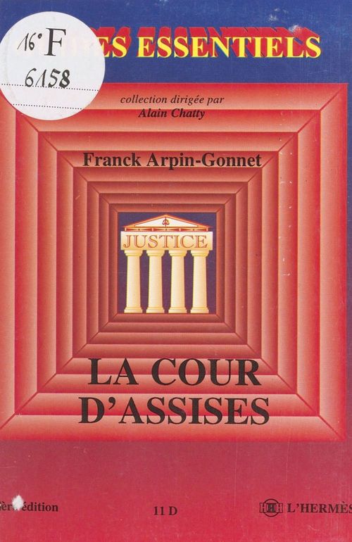 ebook cover of La Cour d'assises, by Franck Arpin-Gonnet