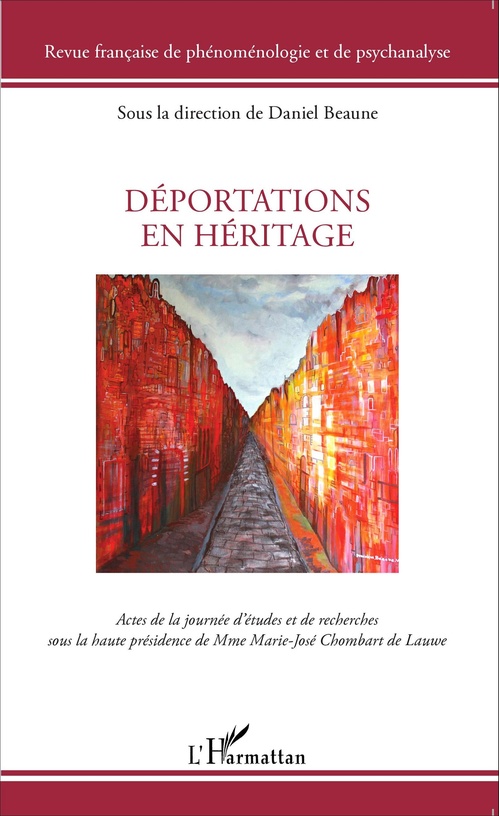 Couverture ebook de Déportations en héritage, de Daniel Beaune